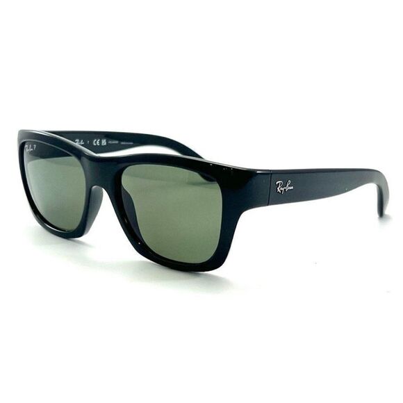 RAY-BAN RB4194 601/9A BLACK AUTHENTIC POLARIZED SUNGLASSES 53-17 140 NWT - Picture 1 of 8